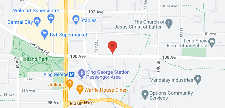 map of 2202 13819 100 AVENUE